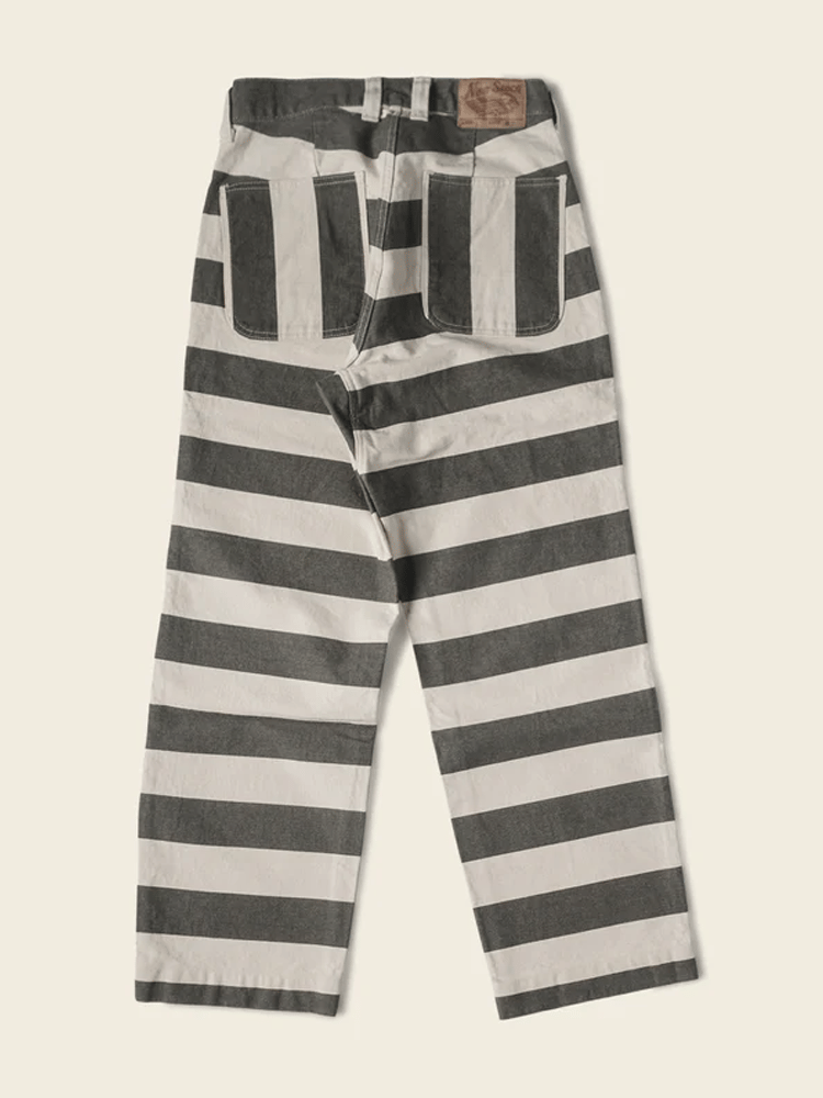 Pantalón Heavyweight Wide a rayas Prisoner