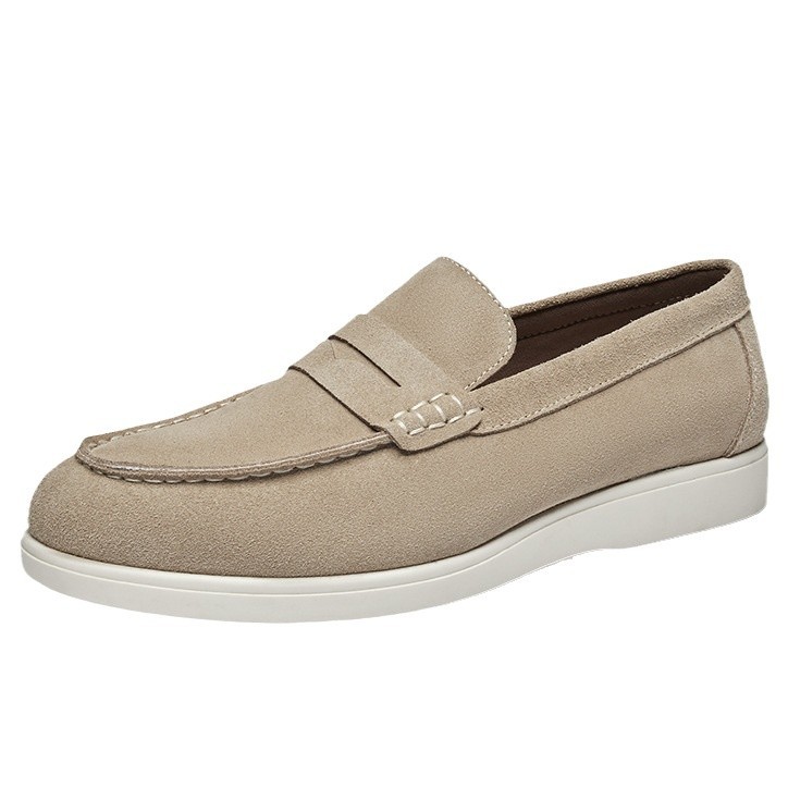 Mocasines British Style Suede Leather Nubuck para hombre