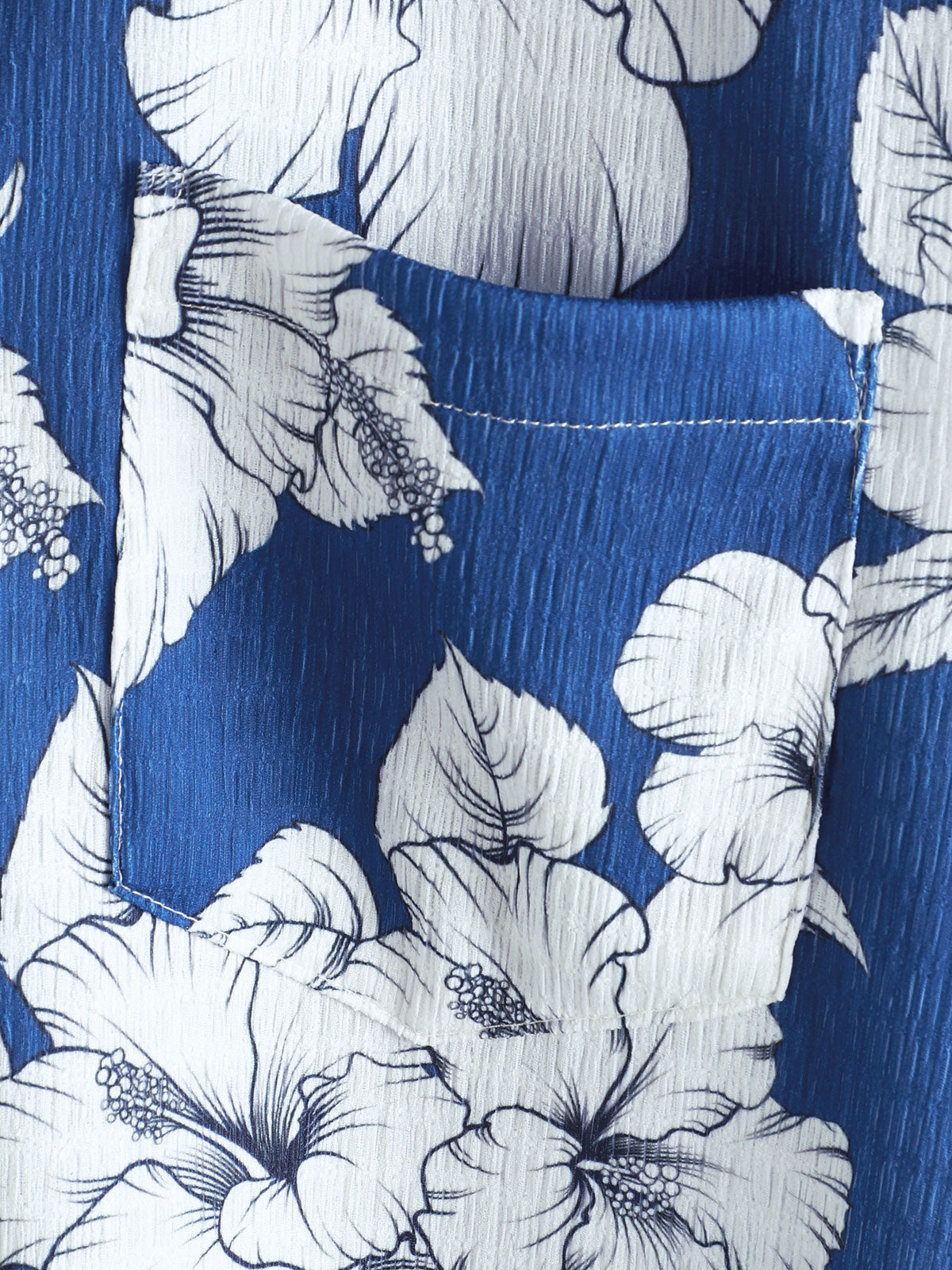 Camisa Tropical floral estampado Hawaiian de manga corta para hombre