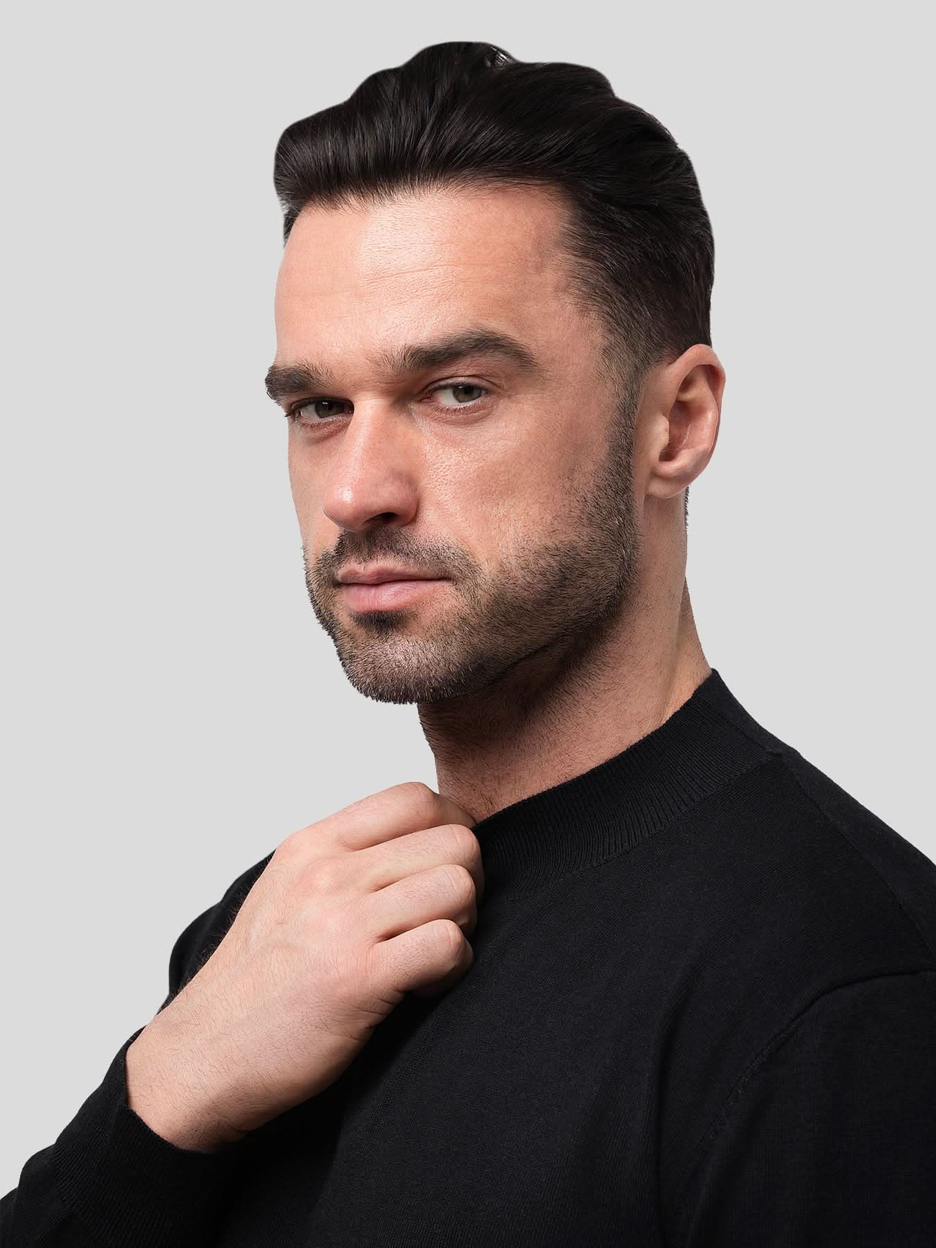 Gentletejido Mock Neck Sweater