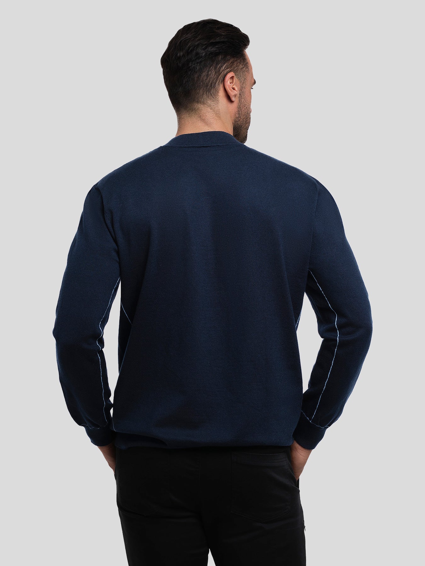Gentletejido Contrast Stitch Sweater
