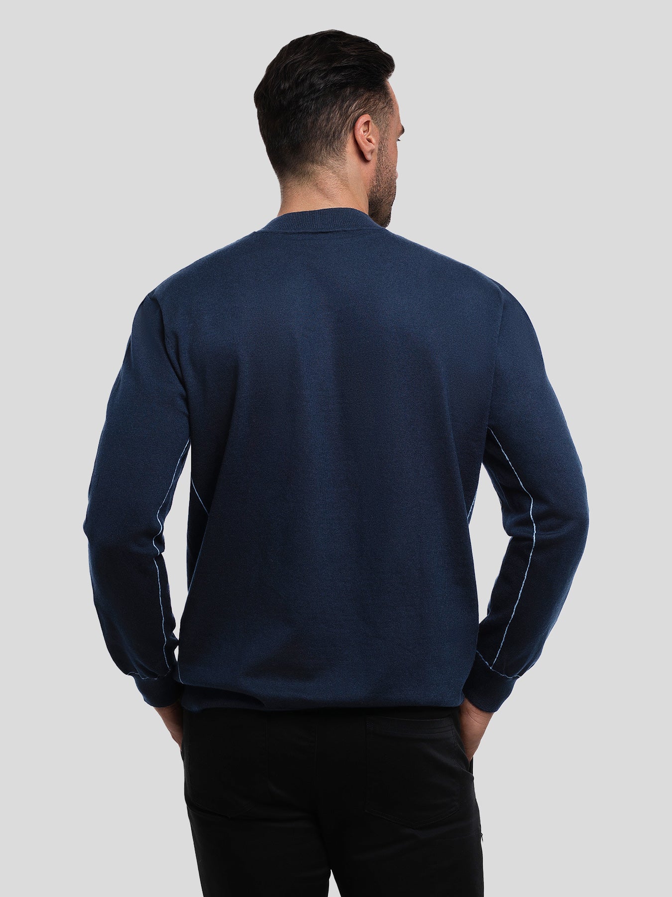 Gentletejido Contrast Stitch Sweater