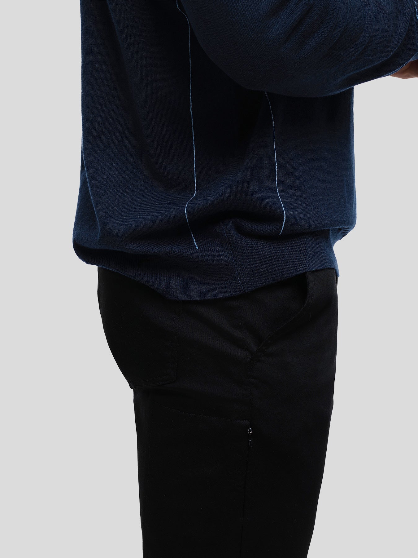 Gentletejido Contrast Stitch Sweater