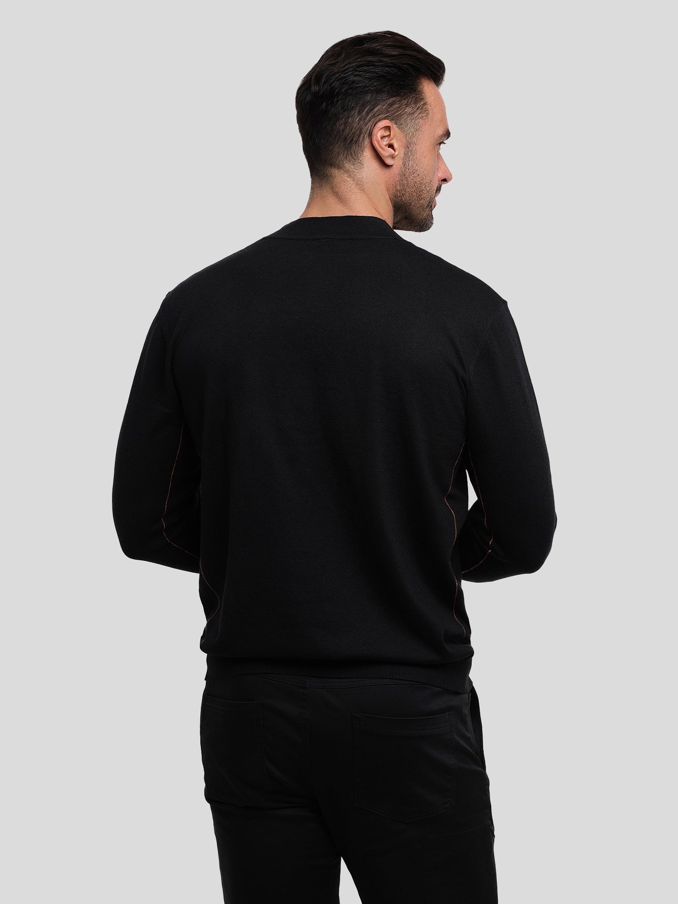 Gentletejido Contrast Stitch Sweater
