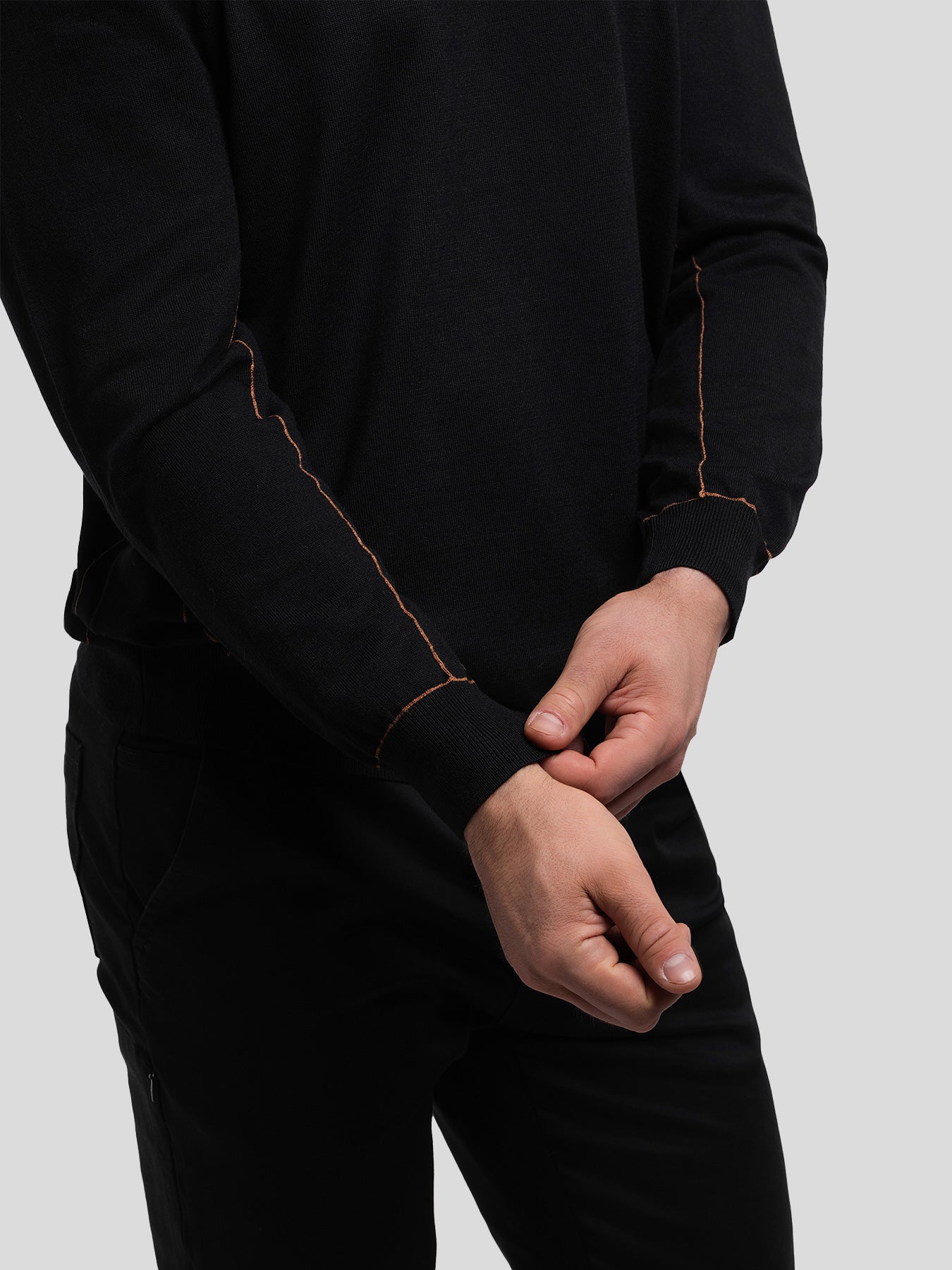 Gentletejido Contrast Stitch Sweater