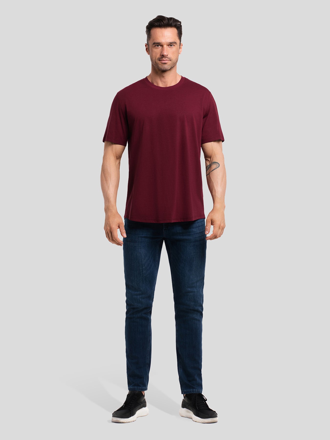 StayCool 2.0 clásico Fit Curve-Hem Tee: 2024 New Colors