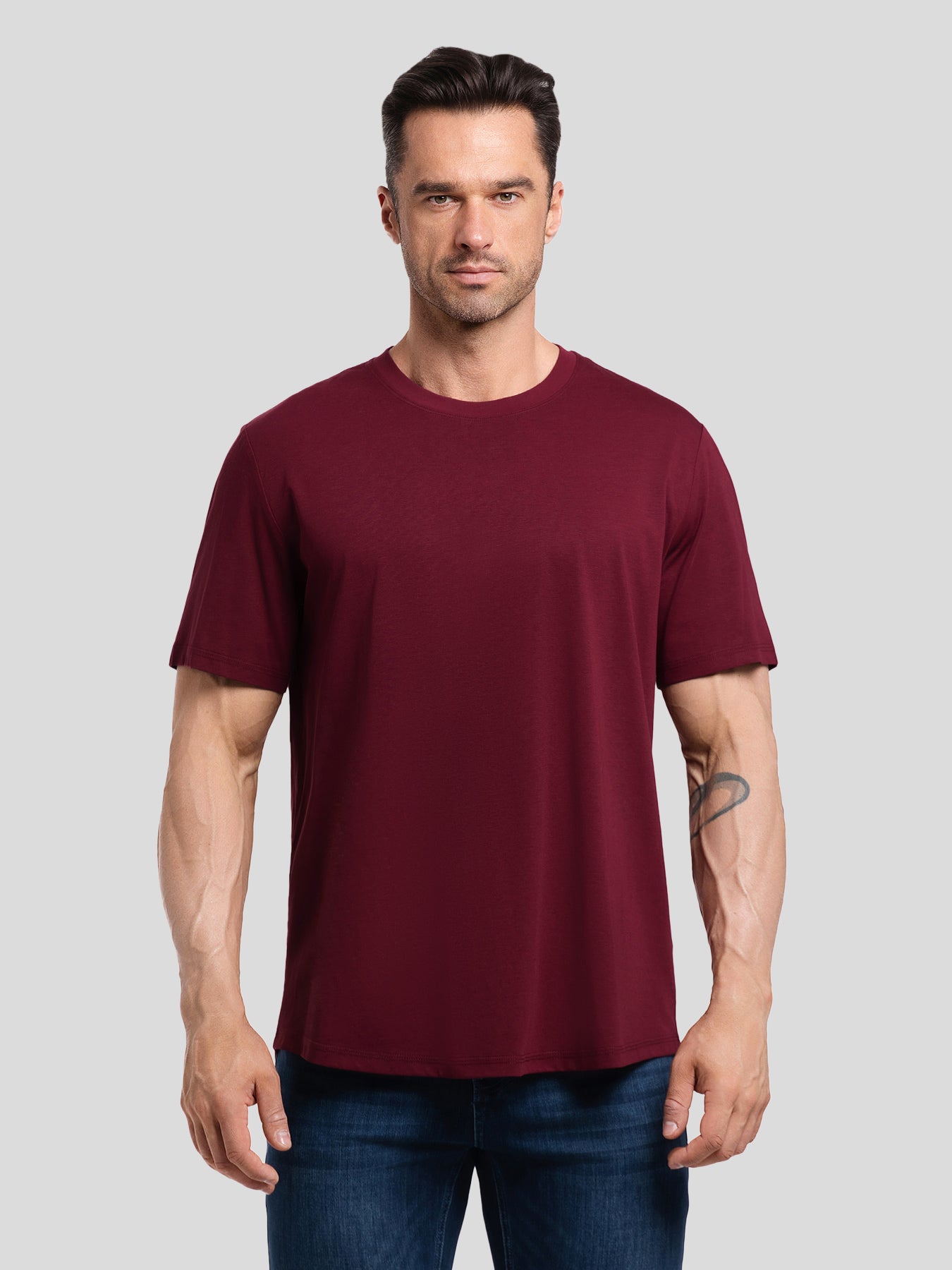 StayCool 2.0 clásico Fit Curve-Hem Tee: 2024 New Colors