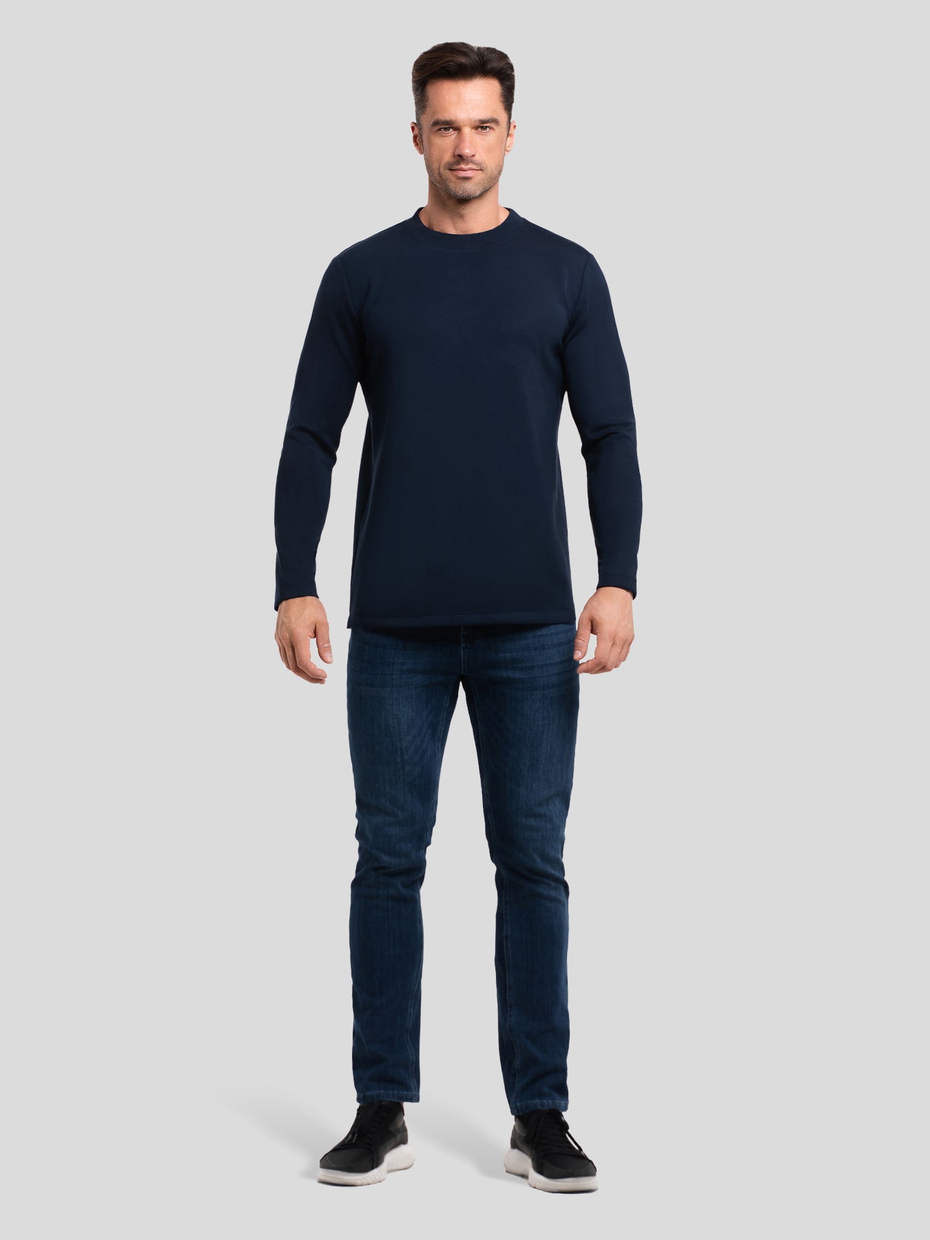 Modal Blend de manga larga Tee