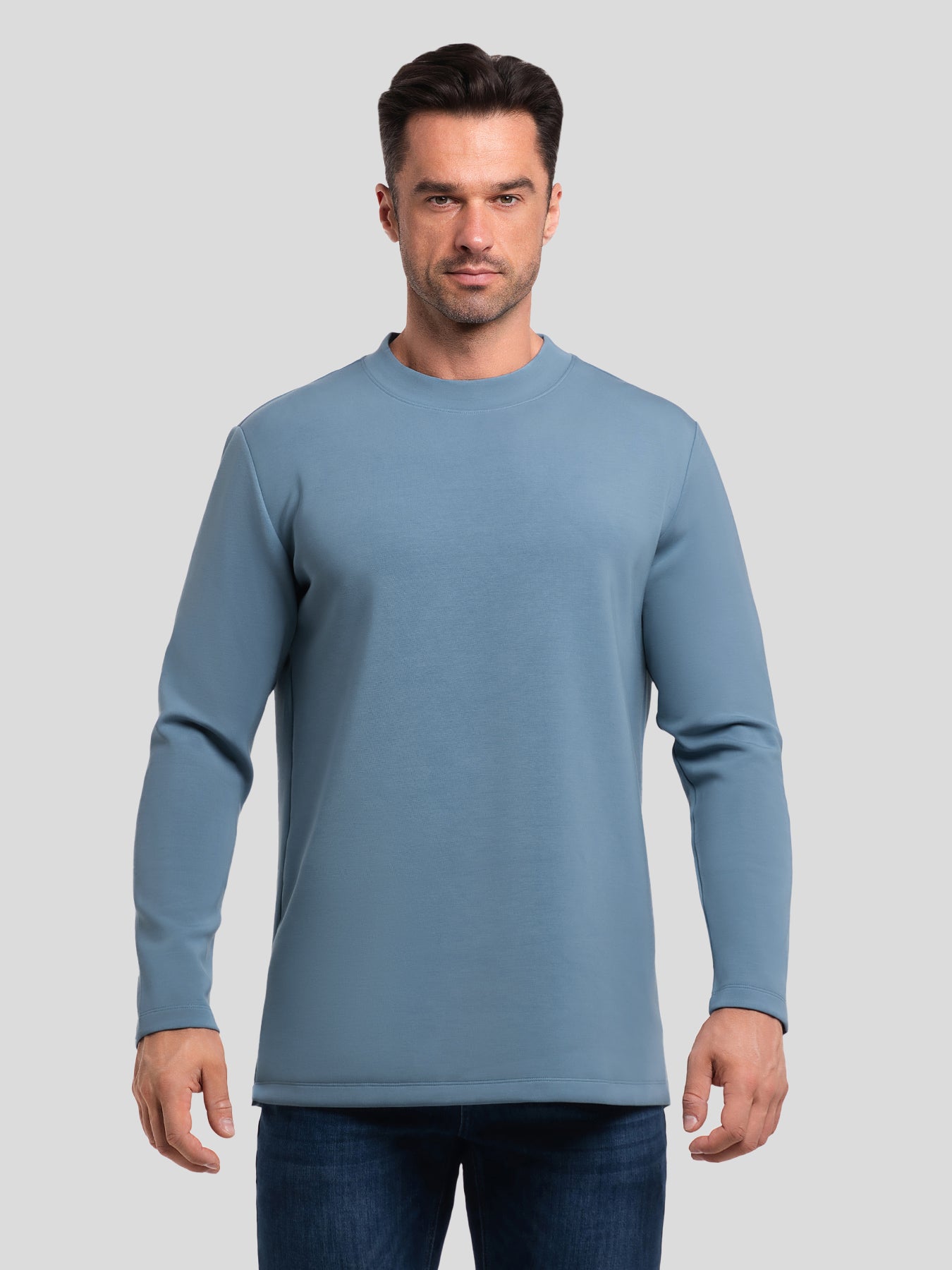 Modal Blend de manga larga Tee