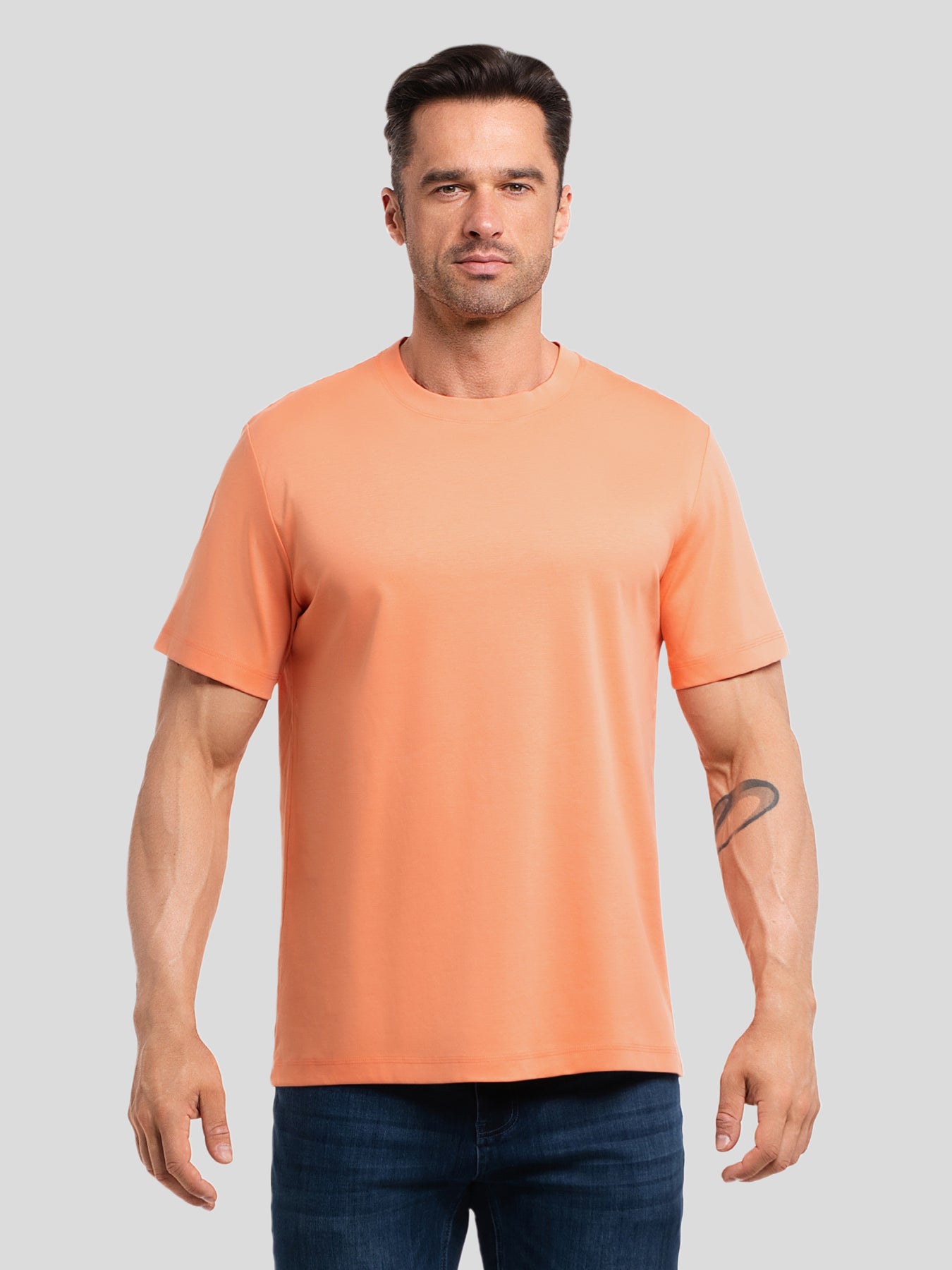 CloudWear 2.0 Split-Hem de manga corta Tee: clásico Fit
