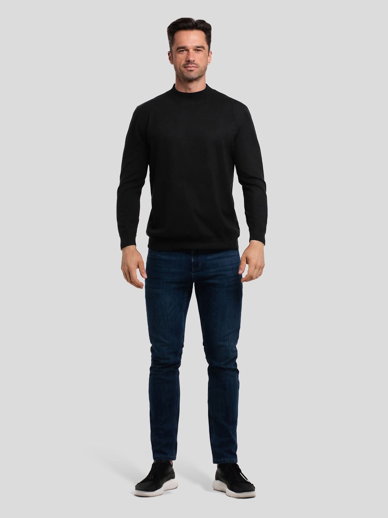 Gentletejido Mock Neck Sweater