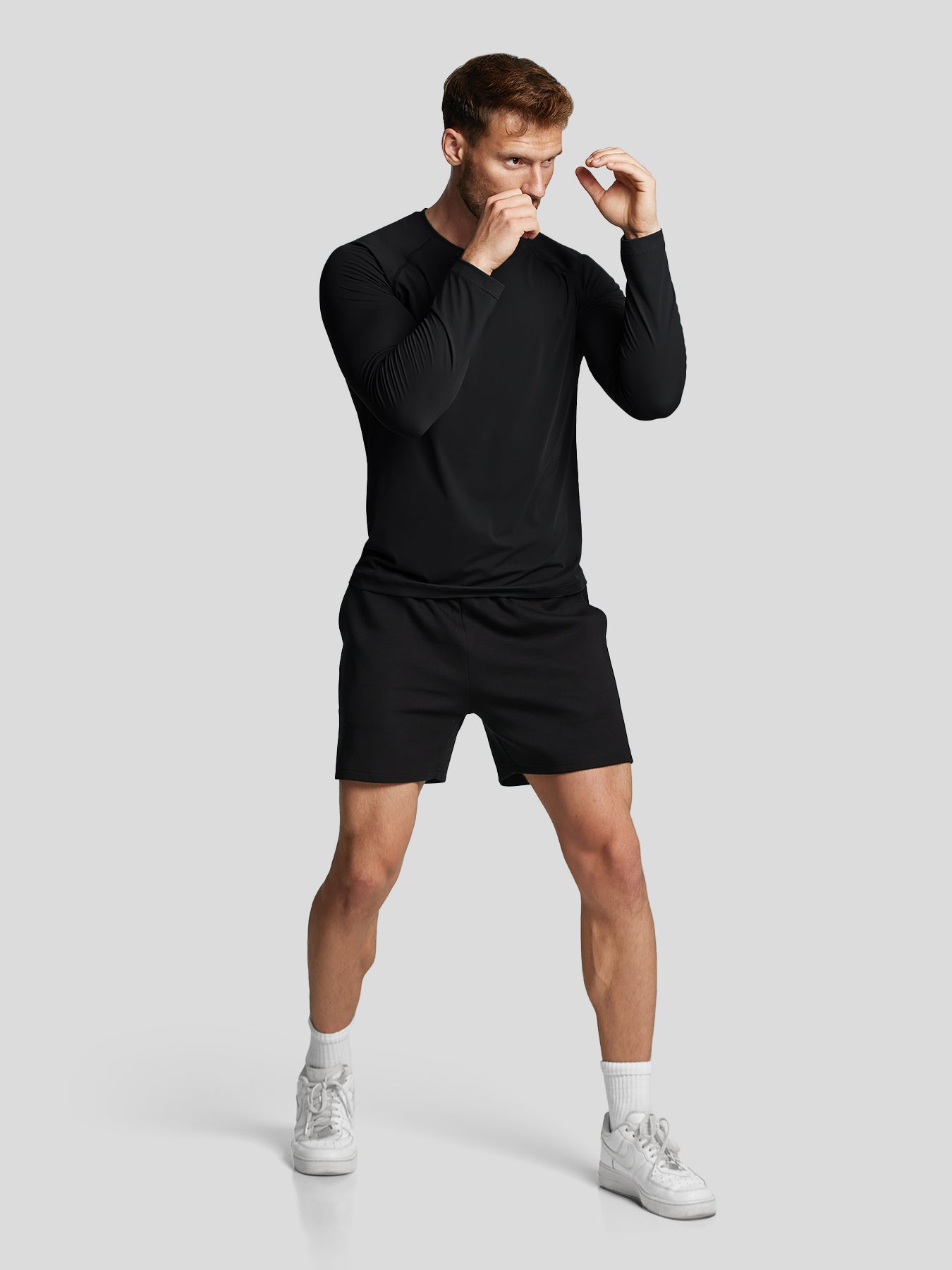 PerformancePro Active cuello redondo de manga larga Tee