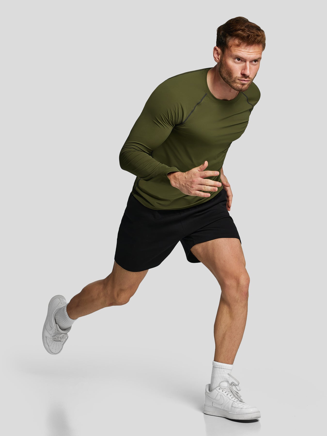 PerformancePro Active cuello redondo de manga larga Tee