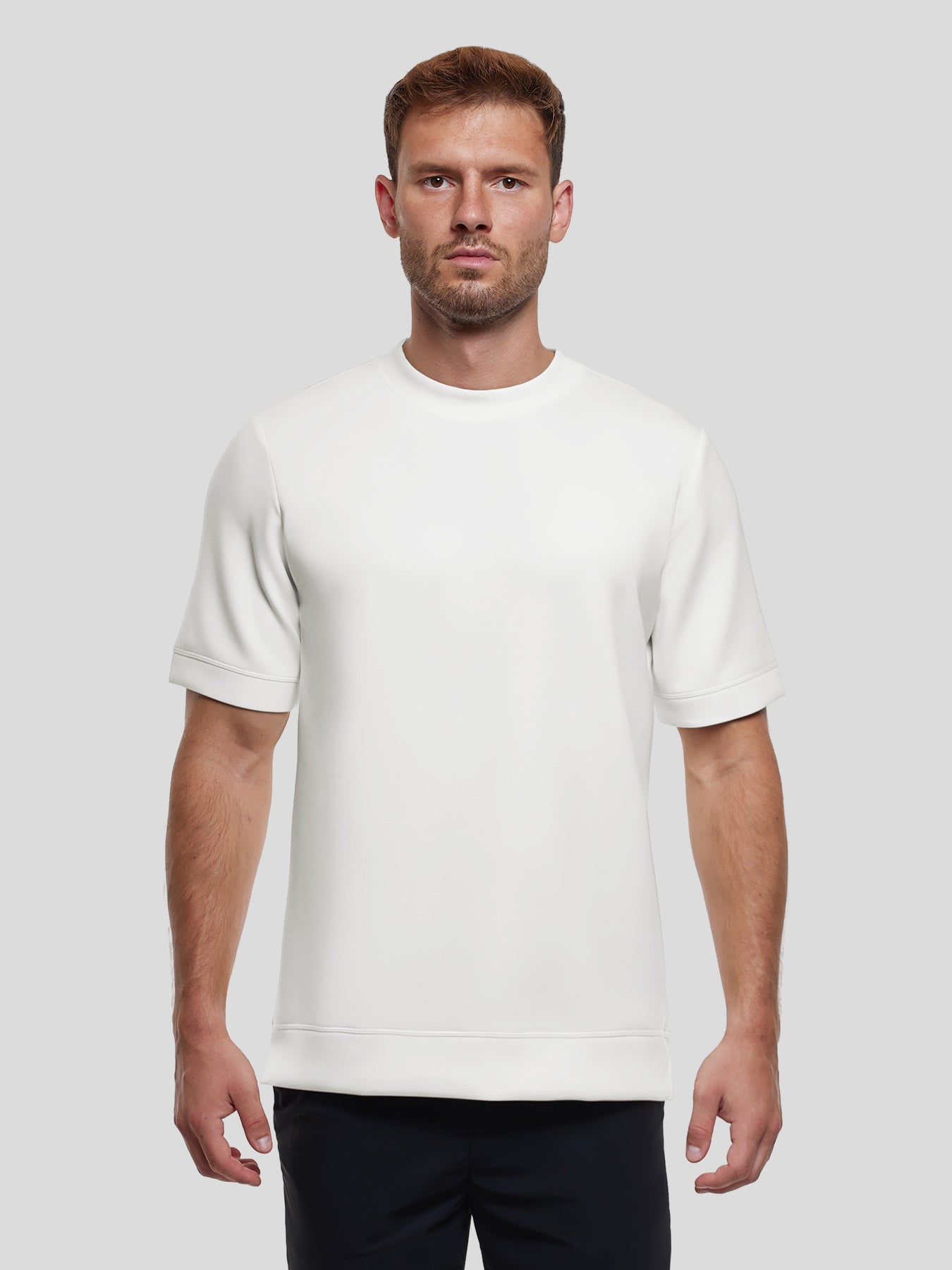 Modal Blend de manga corta Tee: clásico Fit
