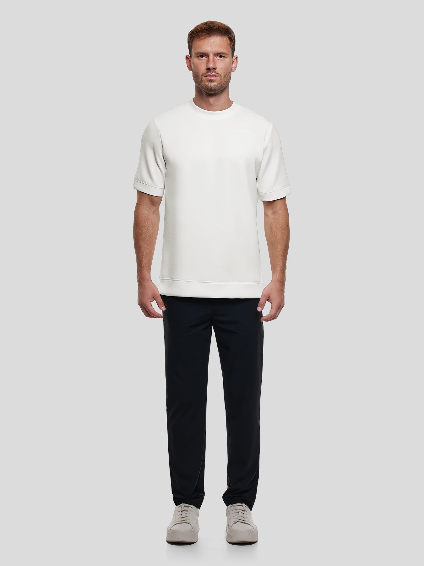 Modal Blend de manga corta Tee: clásico Fit