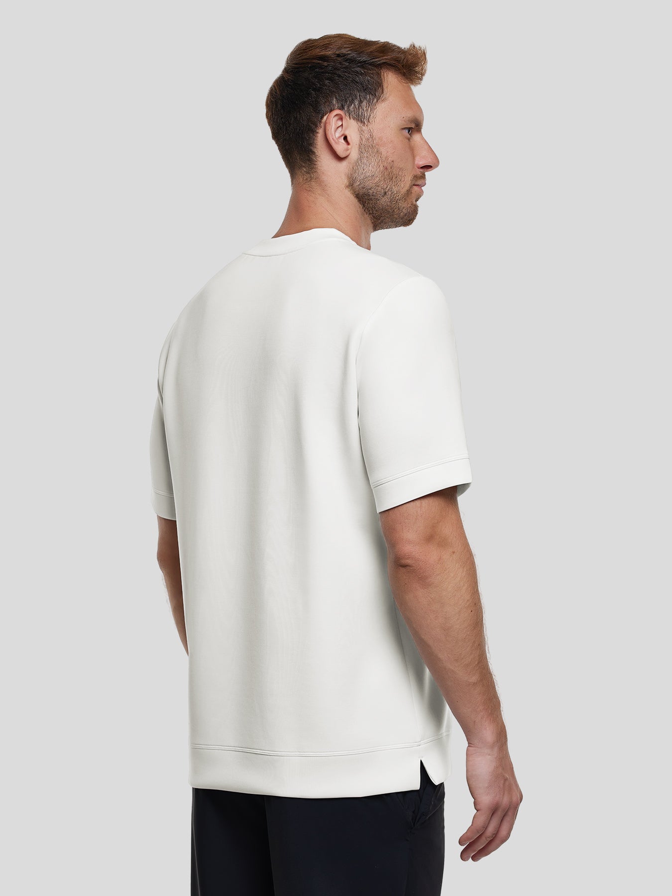 Modal Blend de manga corta Tee: clásico Fit