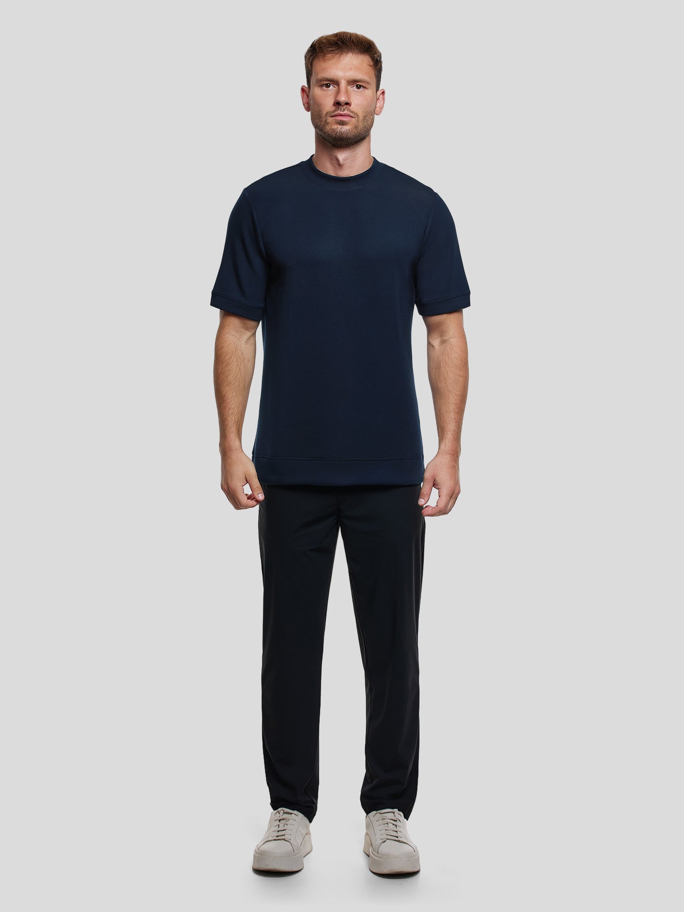 Modal Blend de manga corta Tee: clásico Fit