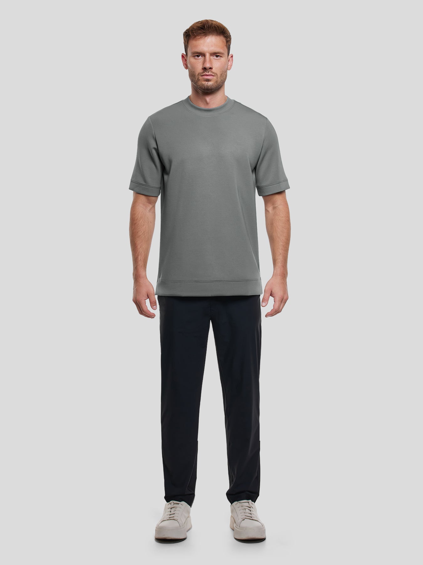 Modal Blend de manga corta Tee: clásico Fit