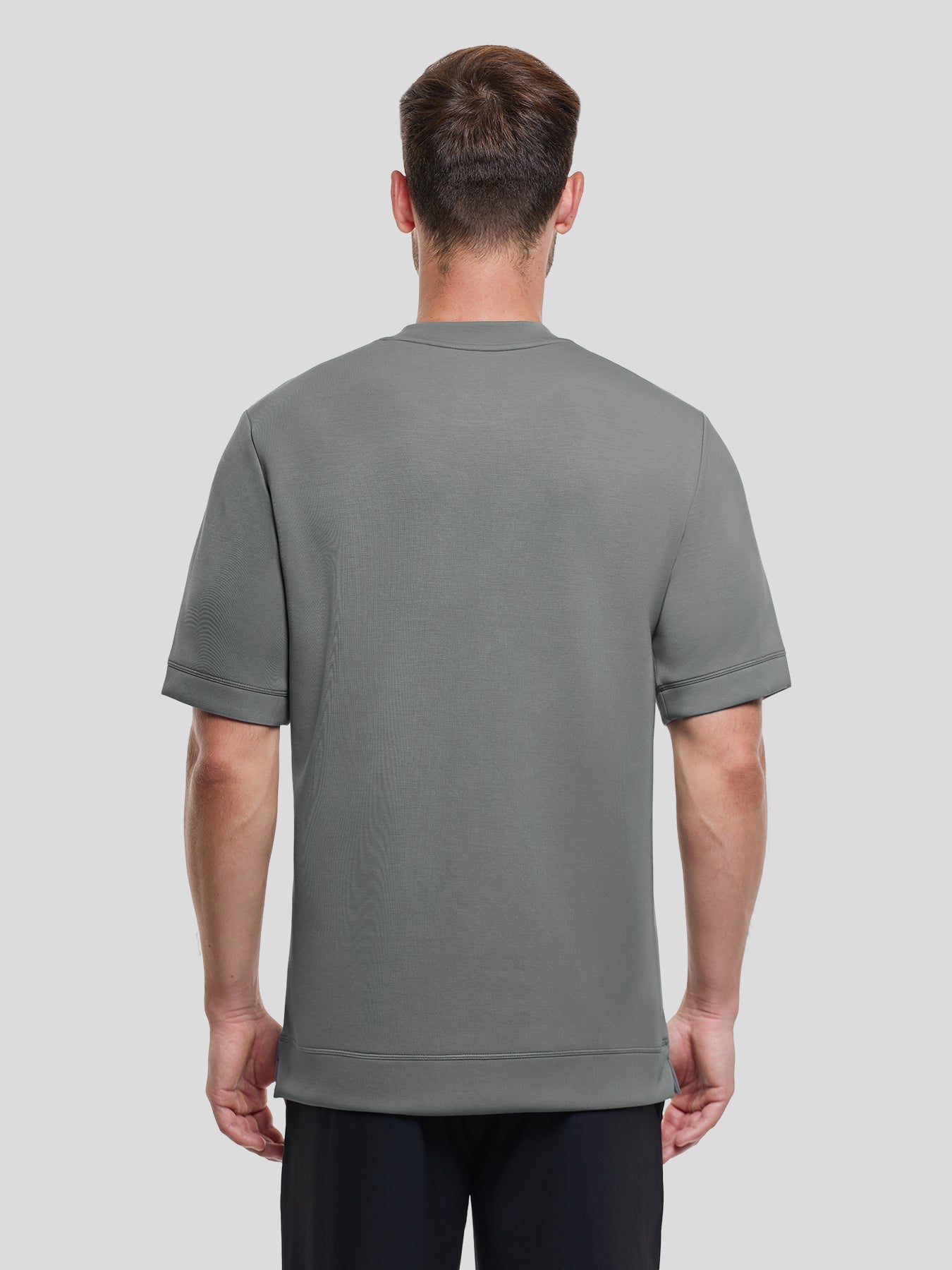 Modal Blend de manga corta Tee: clásico Fit