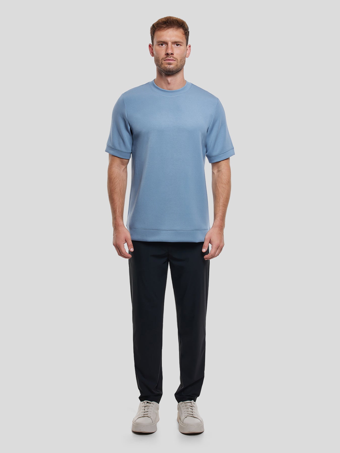 Modal Blend de manga corta Tee: clásico Fit