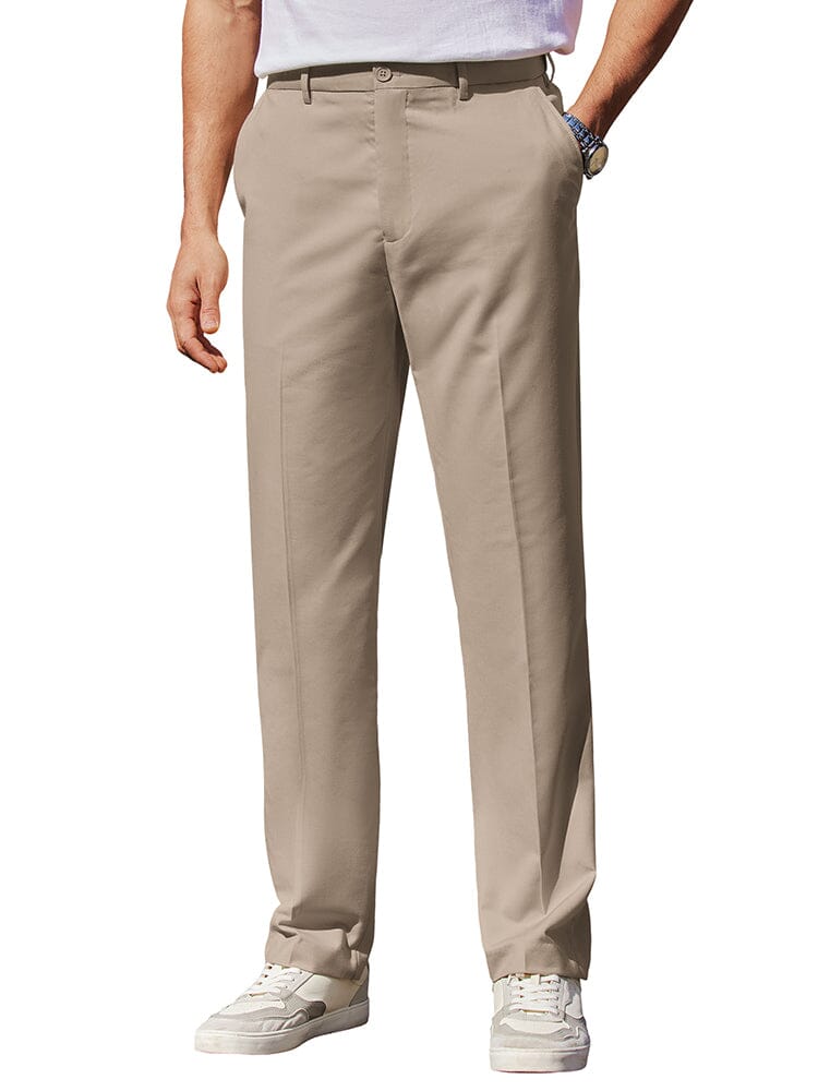 Pantalón clásico Fit elástico Suit