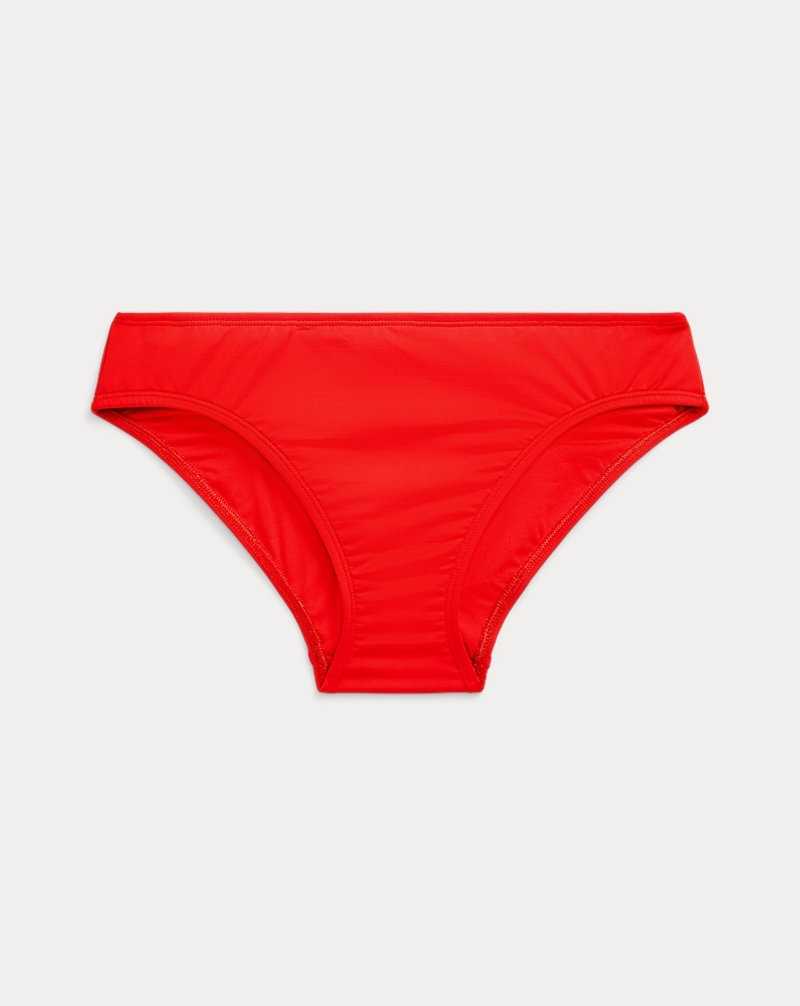 Abajo De Bikini Ralph Lauren Banded Hipster Mujer Rojos | GCIXMVA-58 - vista 2
