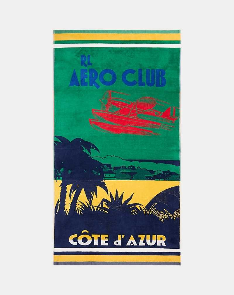 Abajo De Bikini Ralph Lauren RL Aero Club Beach Towel Mujer Verdes | DZUGYVJ-50 - vista 1