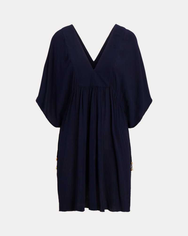 Abajo De Bikini Ralph Lauren Tunic Mujer Azul Marino Oscuro | TDUILSH-64 - vista 2