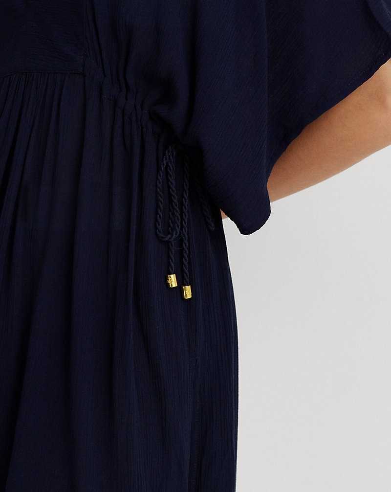 Abajo De Bikini Ralph Lauren Tunic Mujer Azul Marino Oscuro | TDUILSH-64 - vista 5