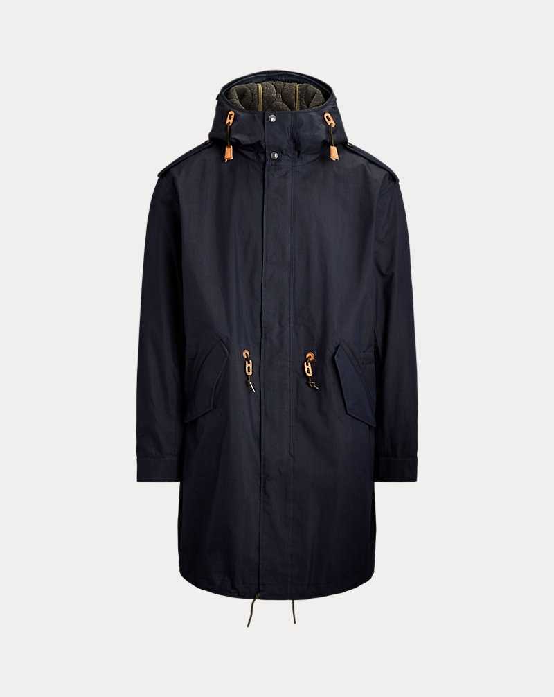 Abrigos Ralph Lauren 3-in-1 Water-Repellent Marsh Hombre Azules | AUFLBVX-92 - vista 2