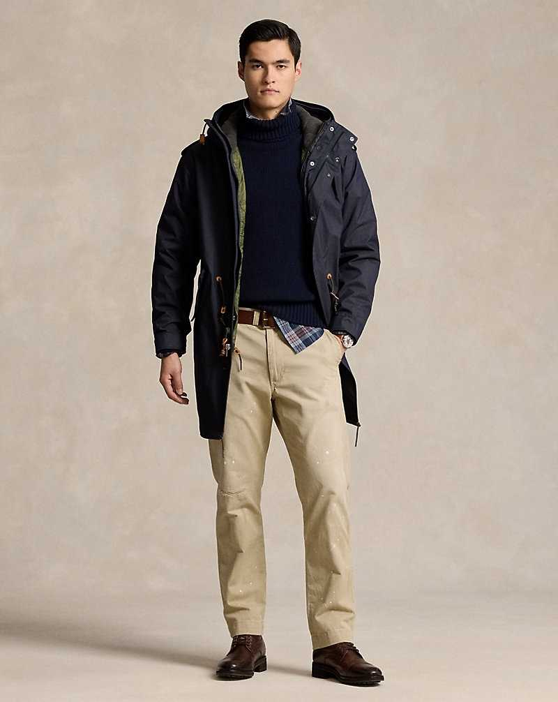 Abrigos Ralph Lauren 3-in-1 Water-Repellent Marsh Hombre Azules | AUFLBVX-92 - vista 1