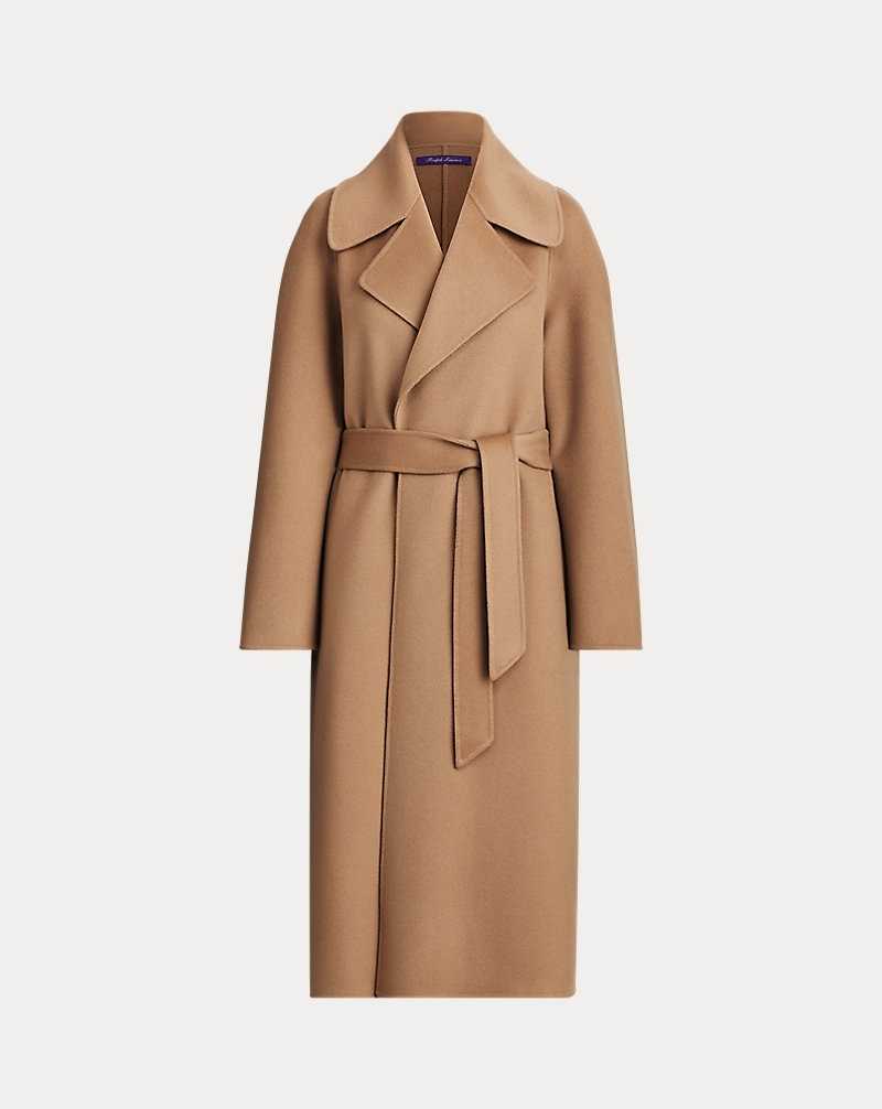 Abrigos Ralph Lauren Leonarda Wrap Mujer Camel | TUILWAB-50 - vista 2