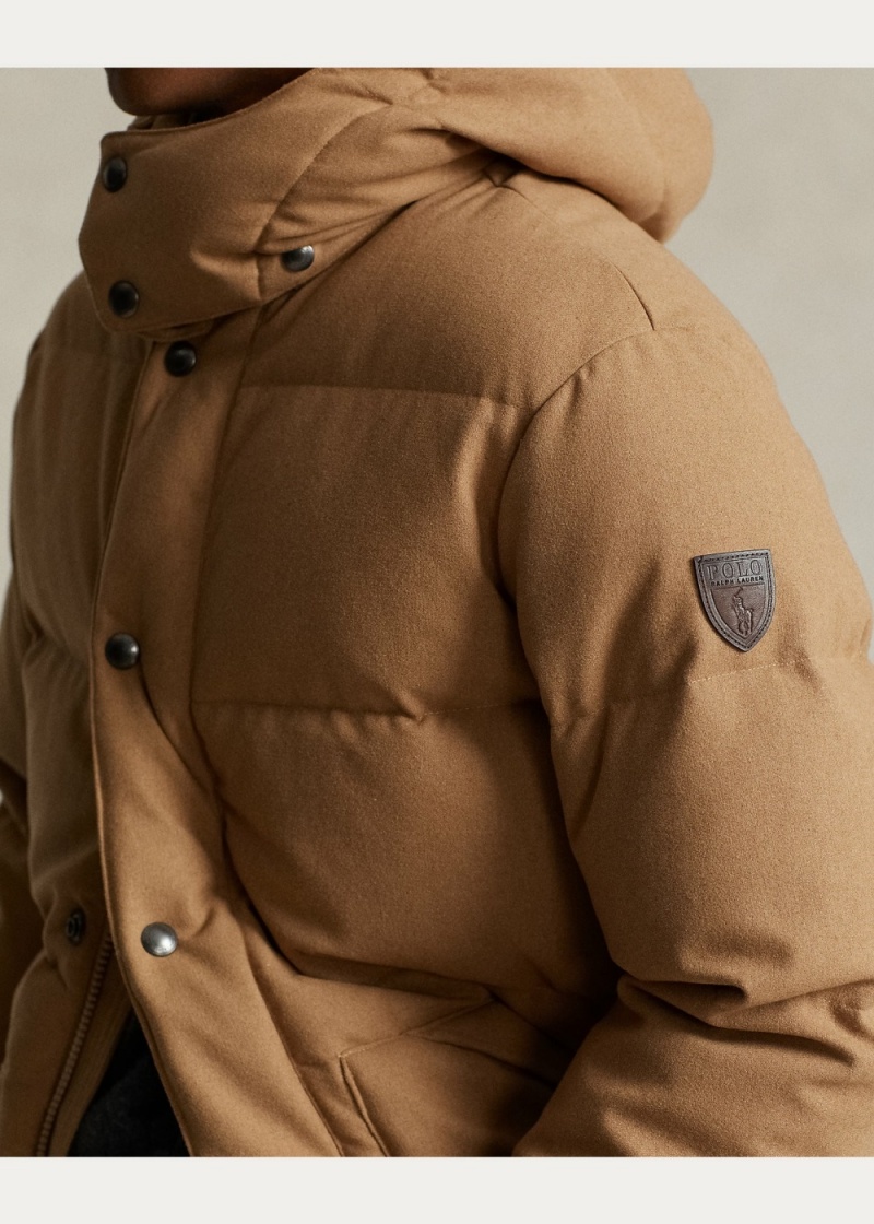 Abrigos The Wainwright Lana-Blend Down Hombre Negros | BUFE03984 - vista 2