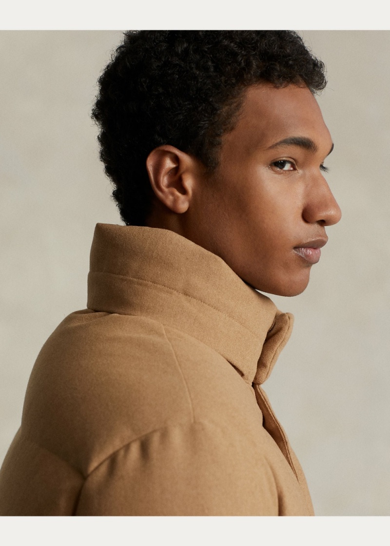 Abrigos The Wainwright Lana-Blend Down Hombre Negros | BUFE03984 - vista 3