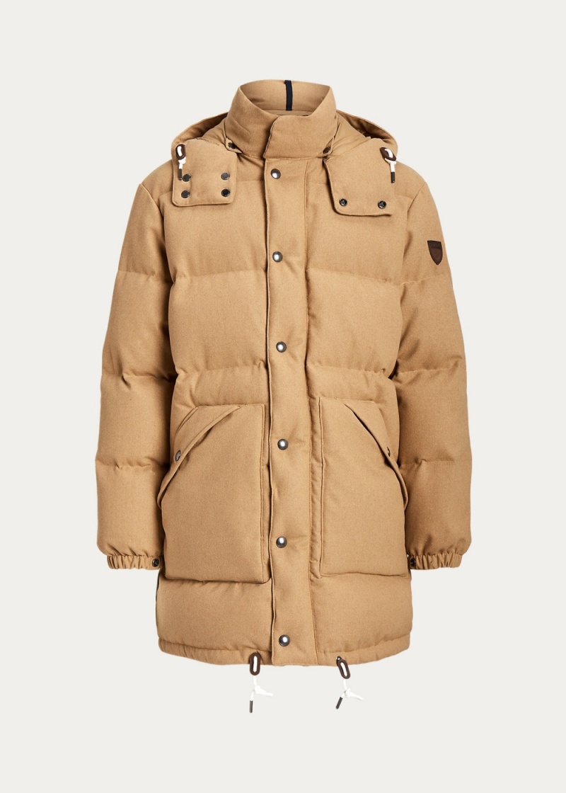 Abrigos The Wainwright Lana-Blend Down Hombre Negros | BUFE03984 - vista 4