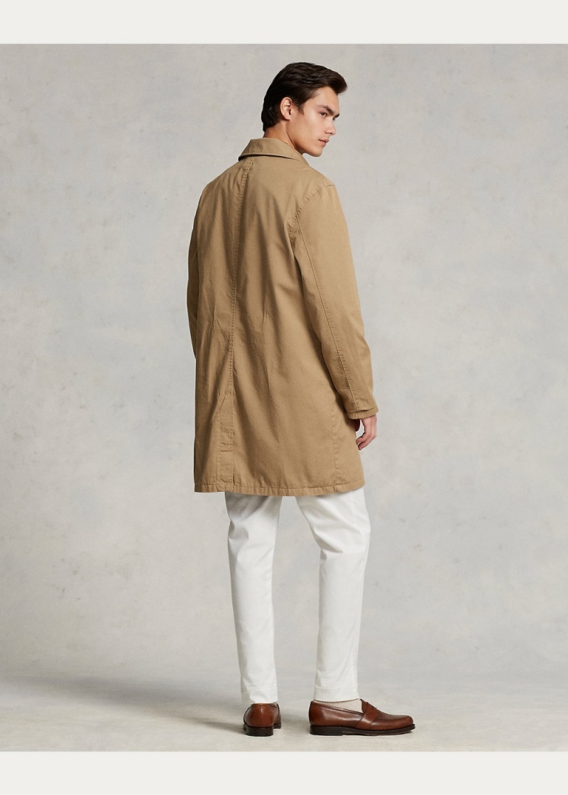 Abrigos Twill Caminar Hombre Marrom | DYSF30269 - vista 3