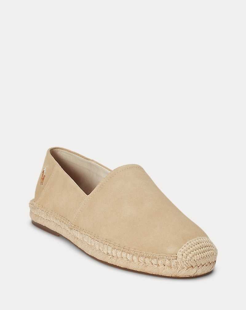 Alpargata Ralph Lauren Cevio Suede Hombre Bone/Multi Pp | IAMPTSK-90 - vista 2