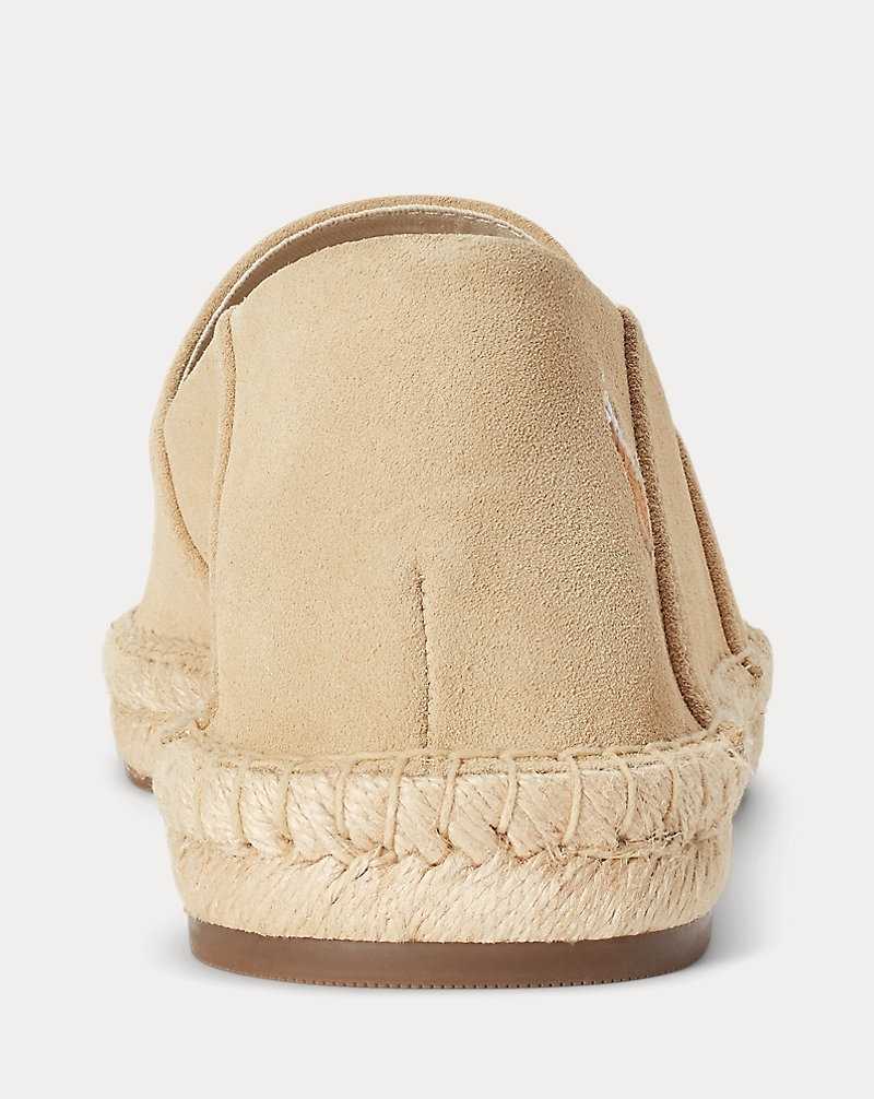 Alpargata Ralph Lauren Cevio Suede Hombre Bone/Multi Pp | IAMPTSK-90 - vista 3