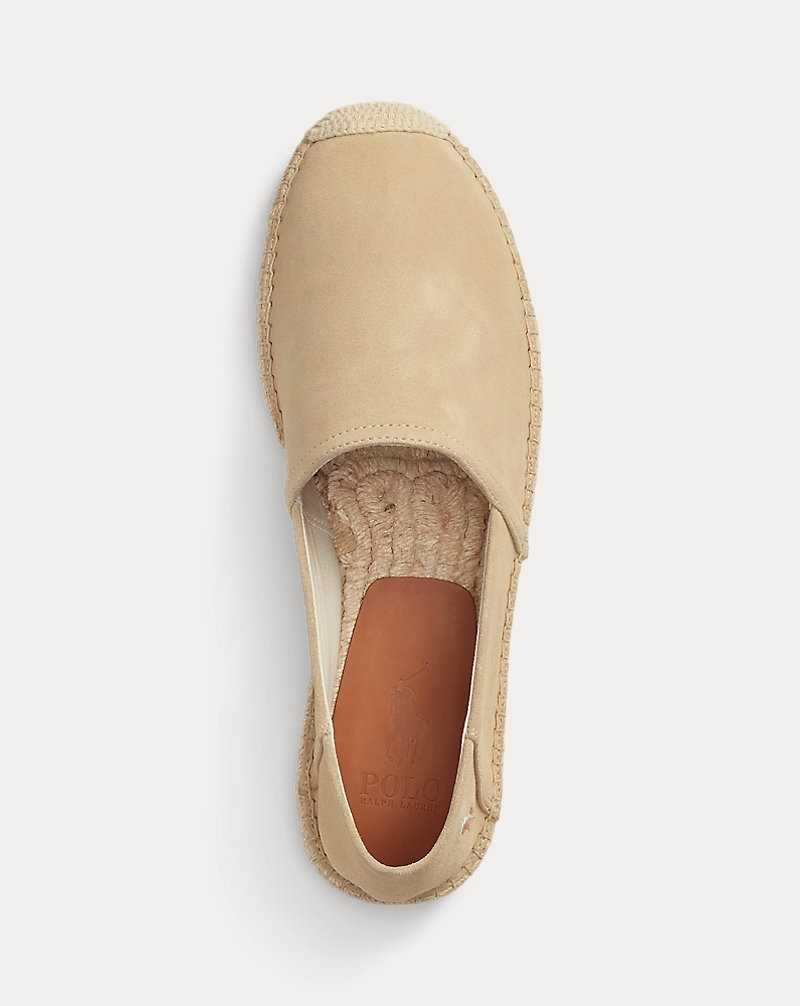 Alpargata Ralph Lauren Cevio Suede Hombre Bone/Multi Pp | IAMPTSK-90 - vista 4
