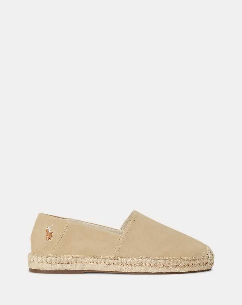 Alpargata Ralph Lauren Cevio Suede Hombre Bone/Multi Pp | IAMPTSK-90 - vista 1