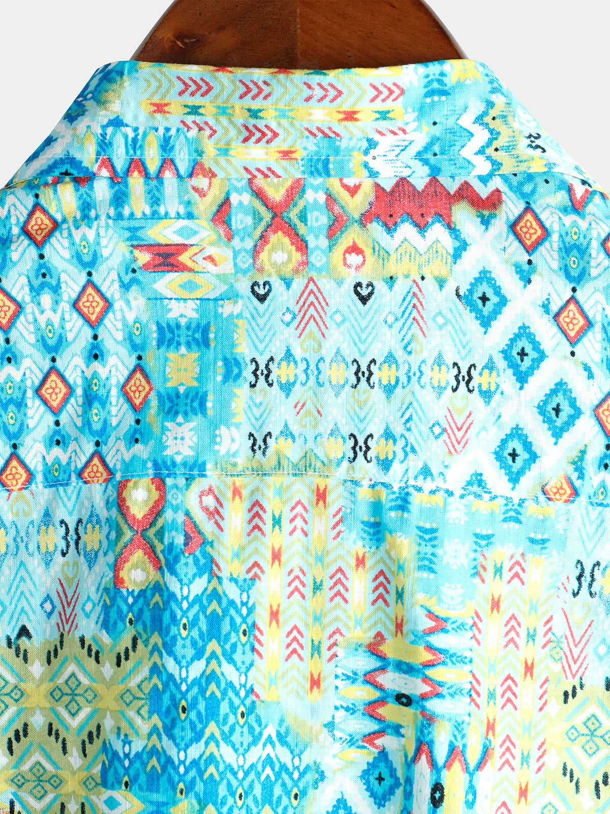 Camisa Boho de manga corta Hawaiian para hombre