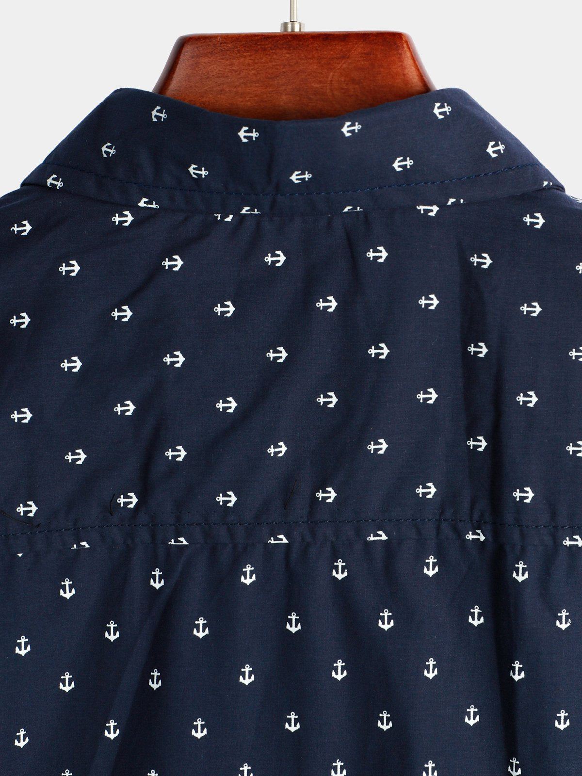 Camisa casual de manga corta estampado para hombre