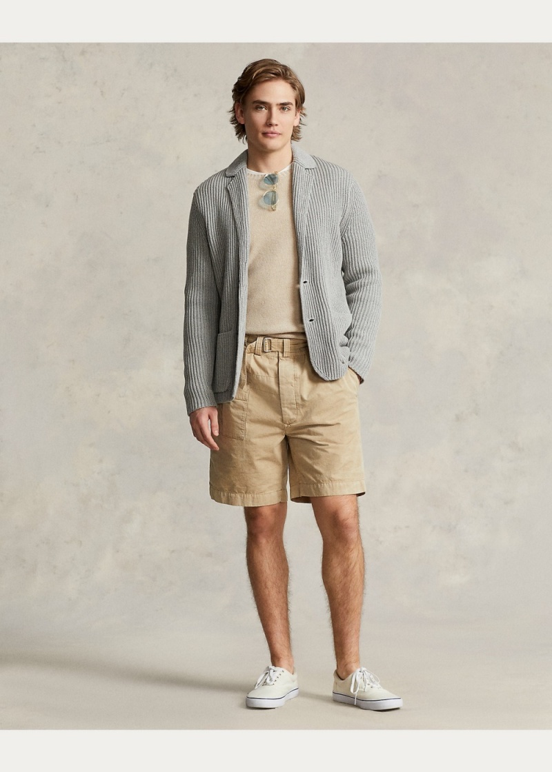 Blazers Algodon-Cashmere Hombre Grises | ECWQ20634 - vista 3