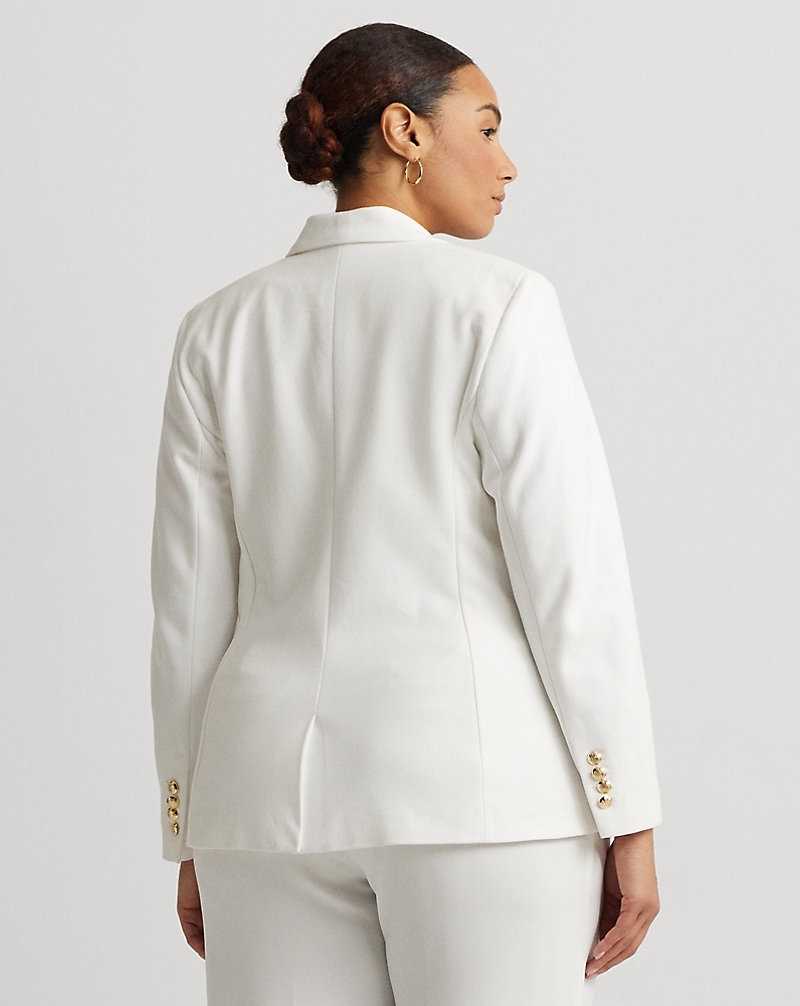 Blazers Ralph Lauren Bullion Jacquard Mujer Blancos | GDQPIJR-48 - vista 4