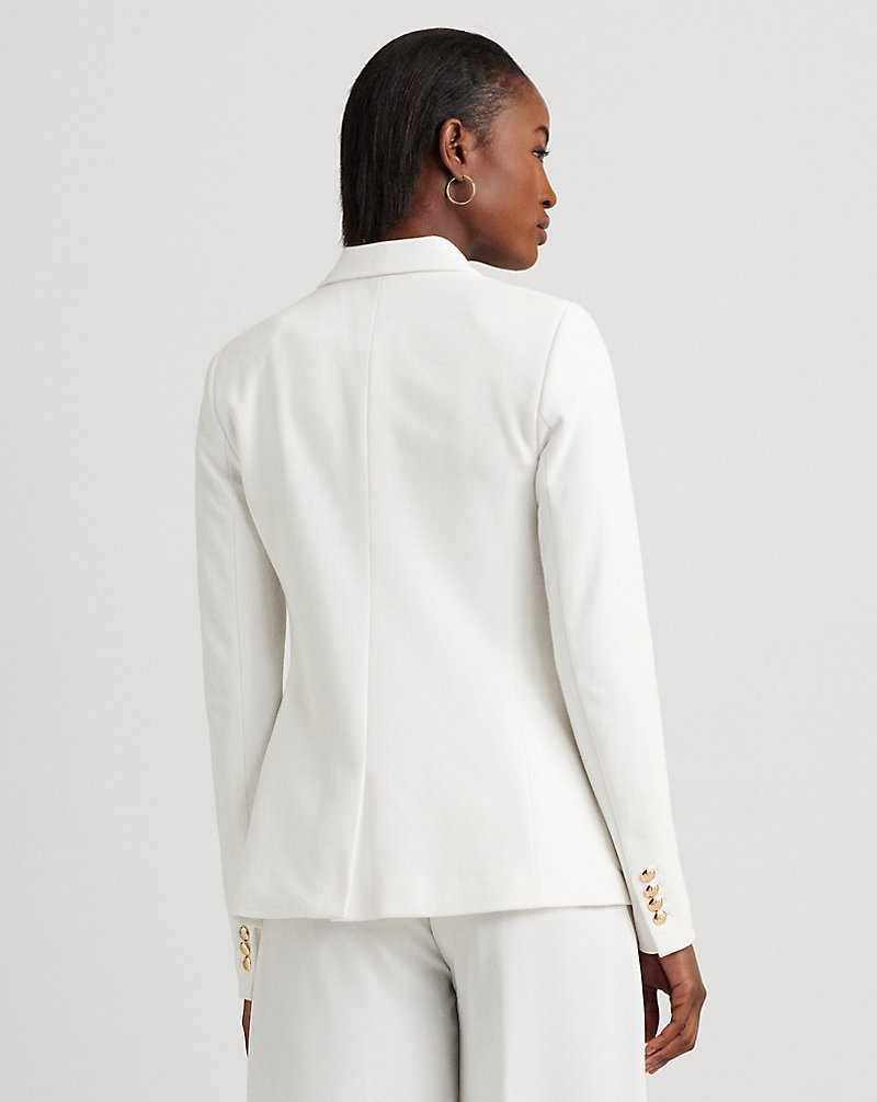Blazers Ralph Lauren Bullion Jacquard Mujer Blancos | ESAFXHO-65 - vista 4