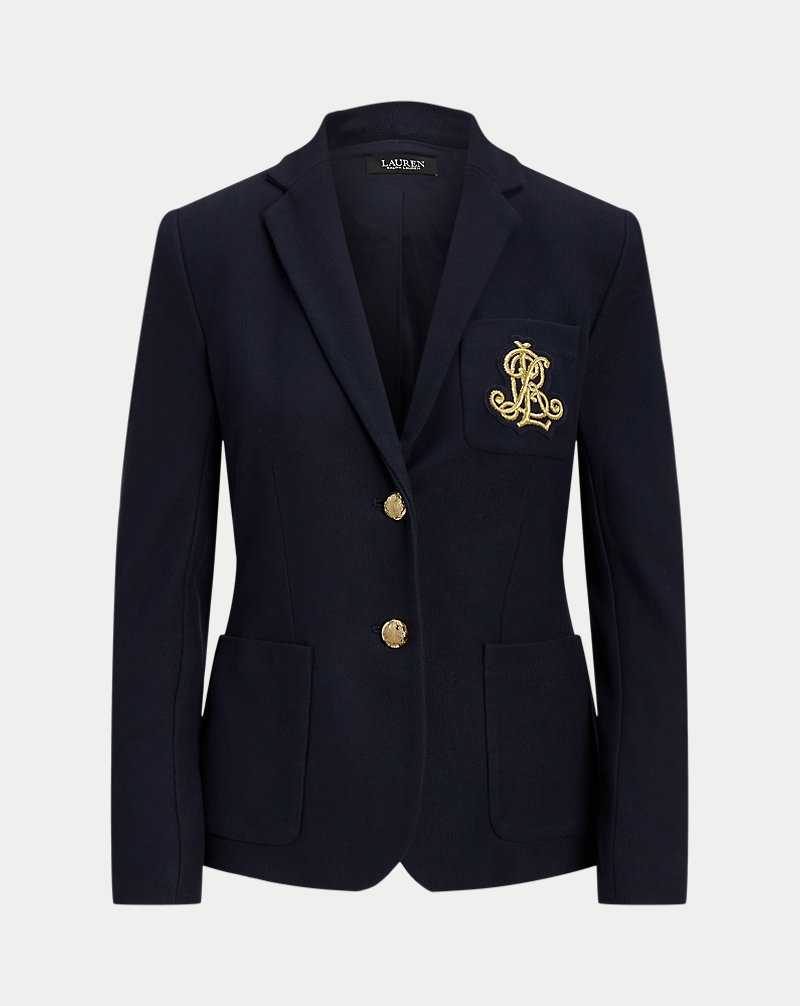 Blazers Ralph Lauren Bullion Jacquard Mujer Azul Marino | ICGQXPK-68 - vista 2