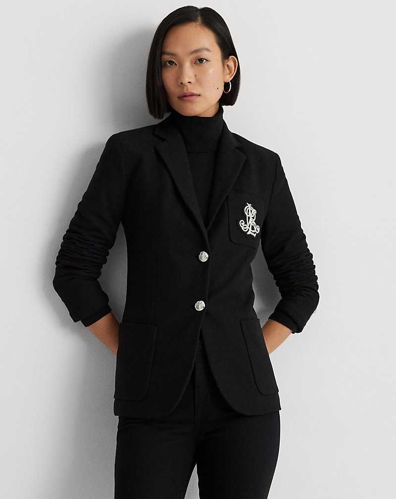 Blazers Ralph Lauren Bullion Jacquard Mujer Negros | CJWGVMH-37 - vista 1