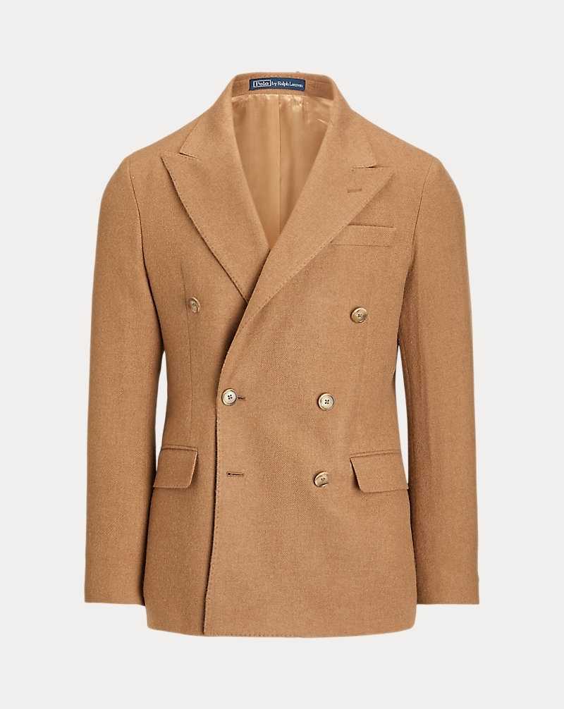 Blazers Ralph Lauren Camel Hair Sport Hombre Camel | LYBUPVN-89 - vista 2