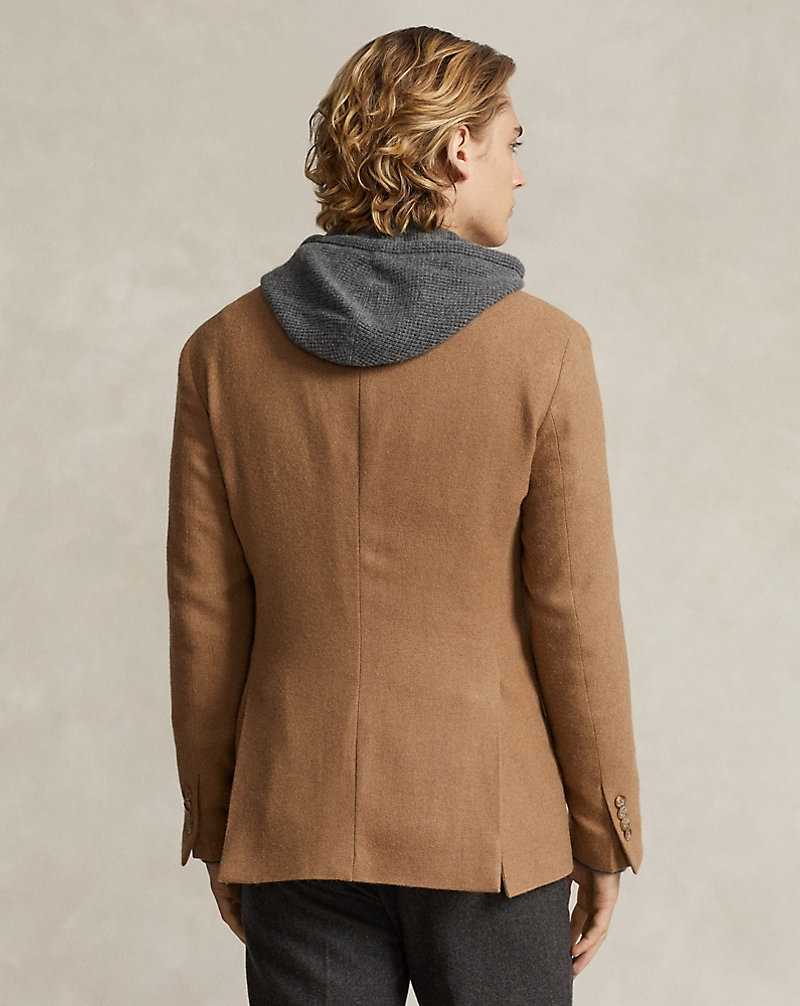 Blazers Ralph Lauren Camel Hair Sport Hombre Camel | LYBUPVN-89 - vista 4