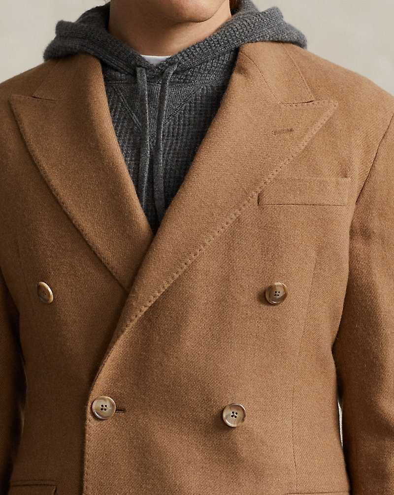 Blazers Ralph Lauren Camel Hair Sport Hombre Camel | LYBUPVN-89 - vista 5